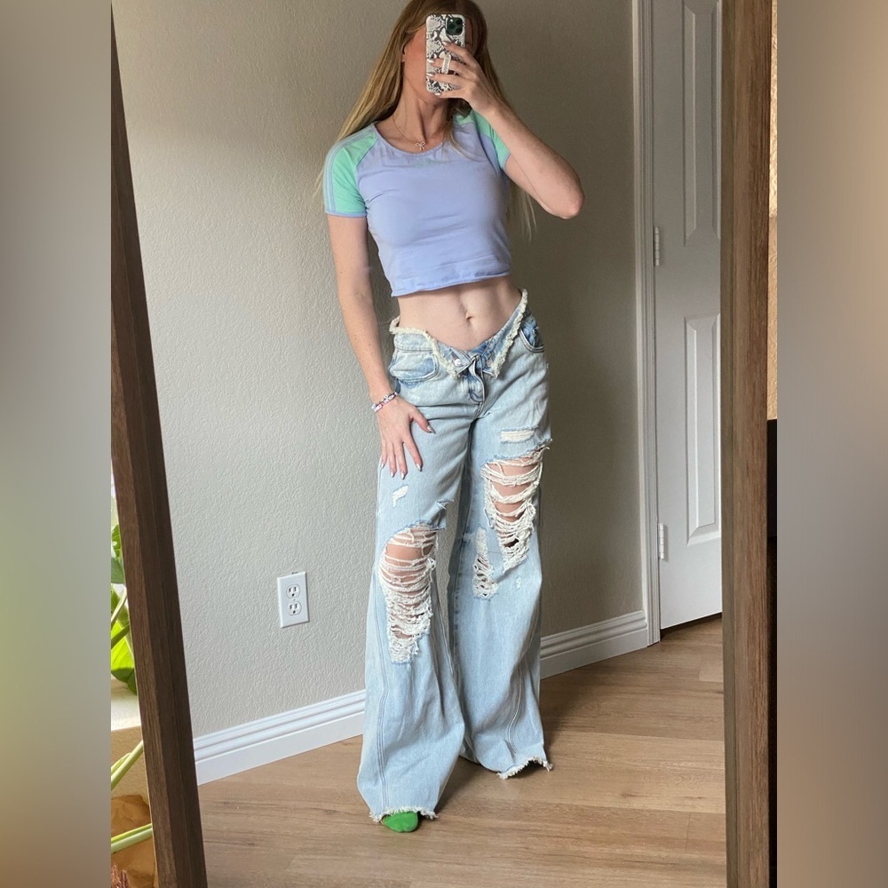SER.O.YA OLLIE WIDE LEG JEAN